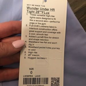 Lulu wunder under size 0